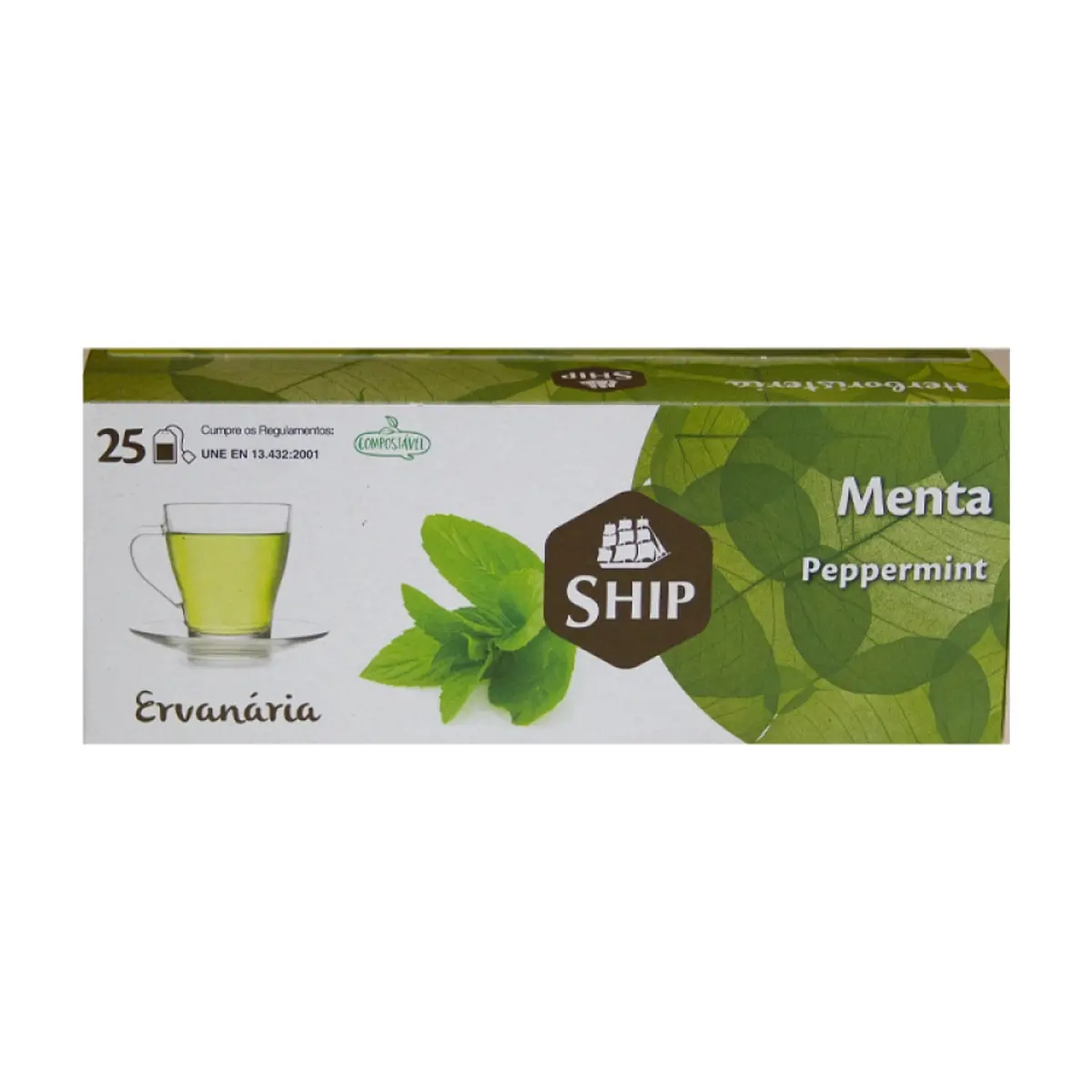 Te menta póleo Ship Tes Mundo (37.5 g / 1.32 oz)