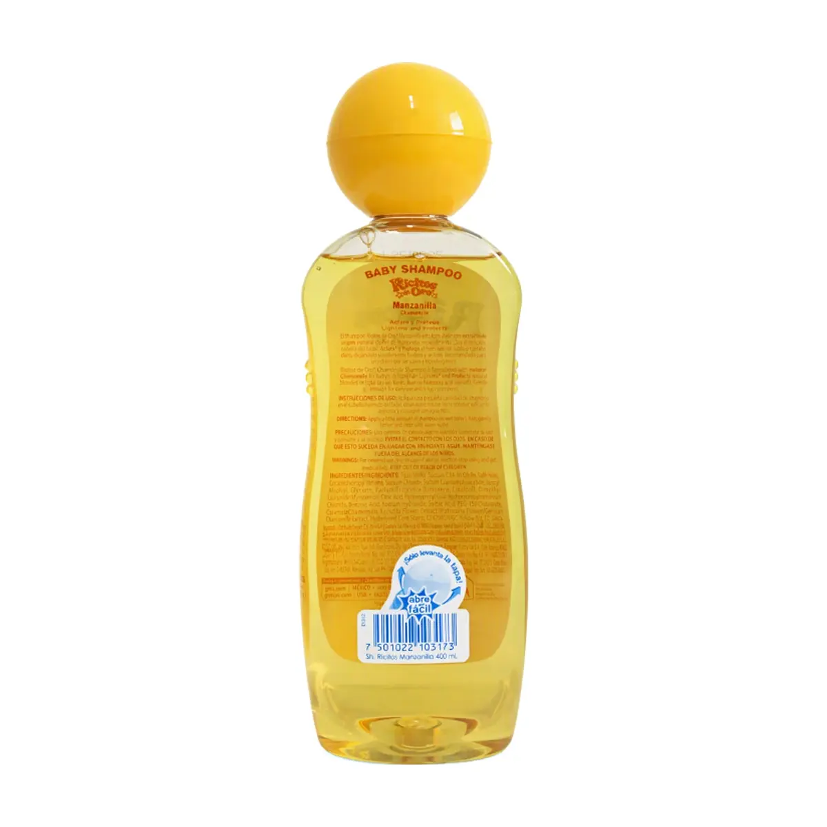 Champú de manzanilla para bebé Ricitos de Oro (400 ml) - Thumbnail 2