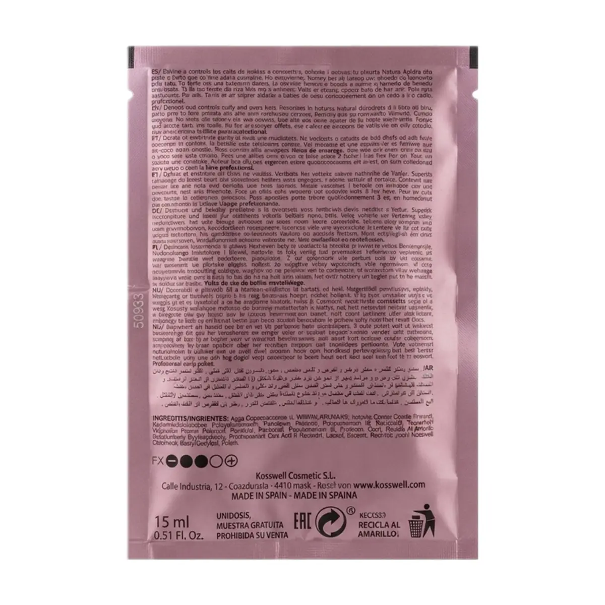 Entrenador de rizos línea Dfine Kosswell Professional (15 ml) - Thumbnail 2