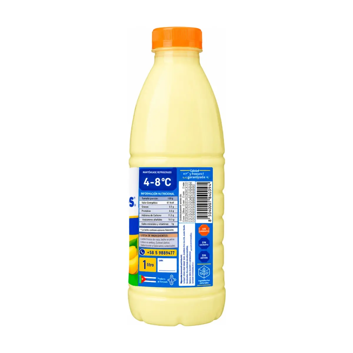 Yogurt sabor platanito Don Reyes (1 L) - Thumbnail 2