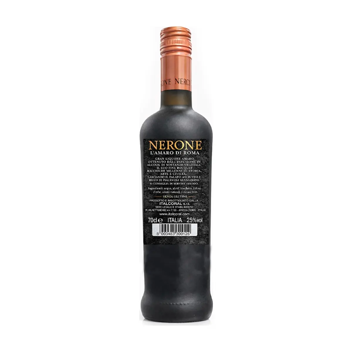 Licor amargo Nerone of Rome (700 ml) - Thumbnail 2