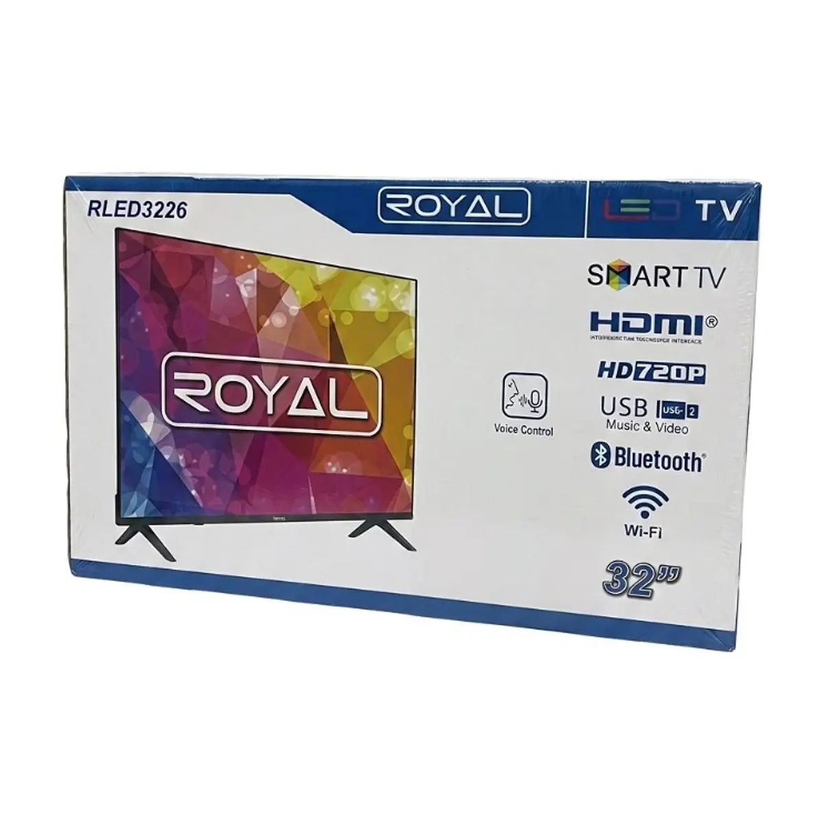 Televisor smart TV de 32" HD 720P Royal RLED3226 - Thumbnail 3