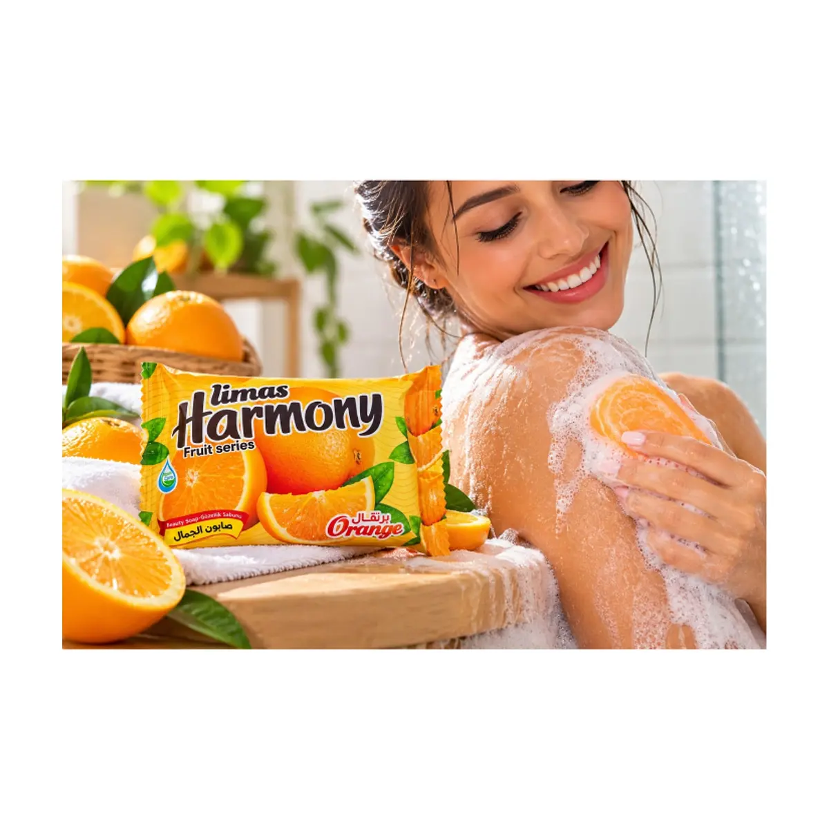 Jabón de belleza aroma a naranja Harmony (70 g / 2.46 oz) - Thumbnail 4