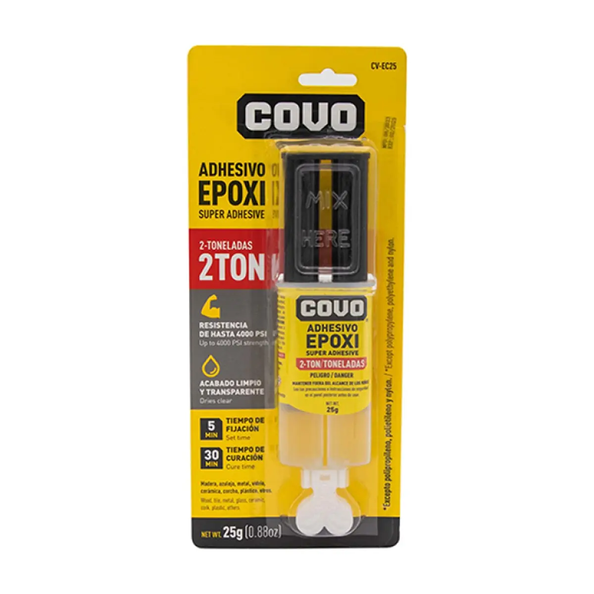 Resina epóxica adhesiva Covo (25 g) - Thumbnail 2