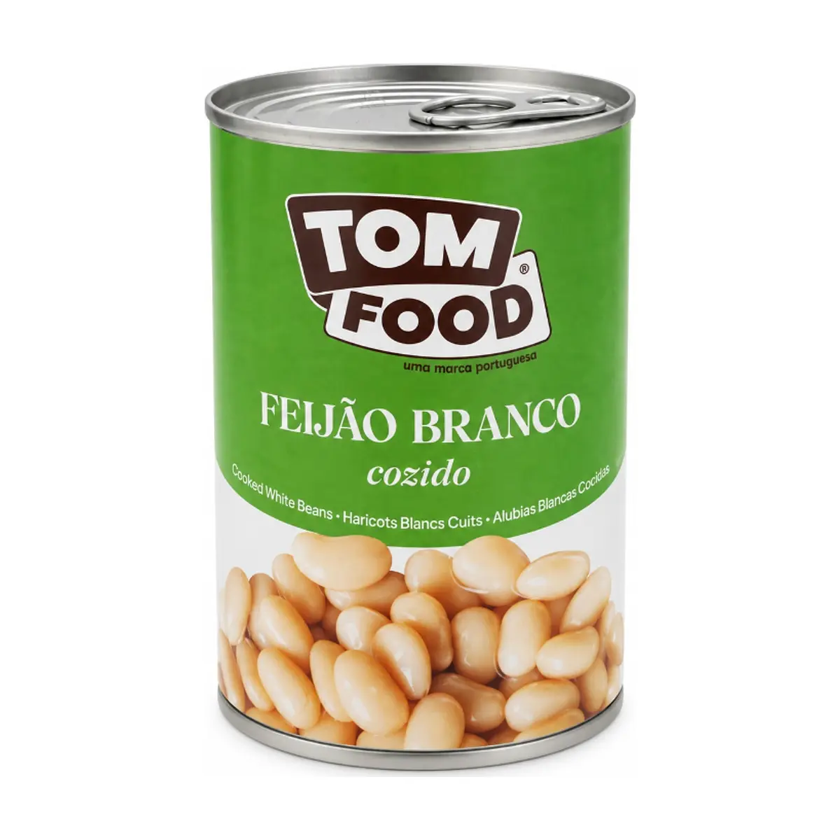 Frijoles blancos cocidos Tom Food (6 x 425 g / 15 oz) - Thumbnail 2