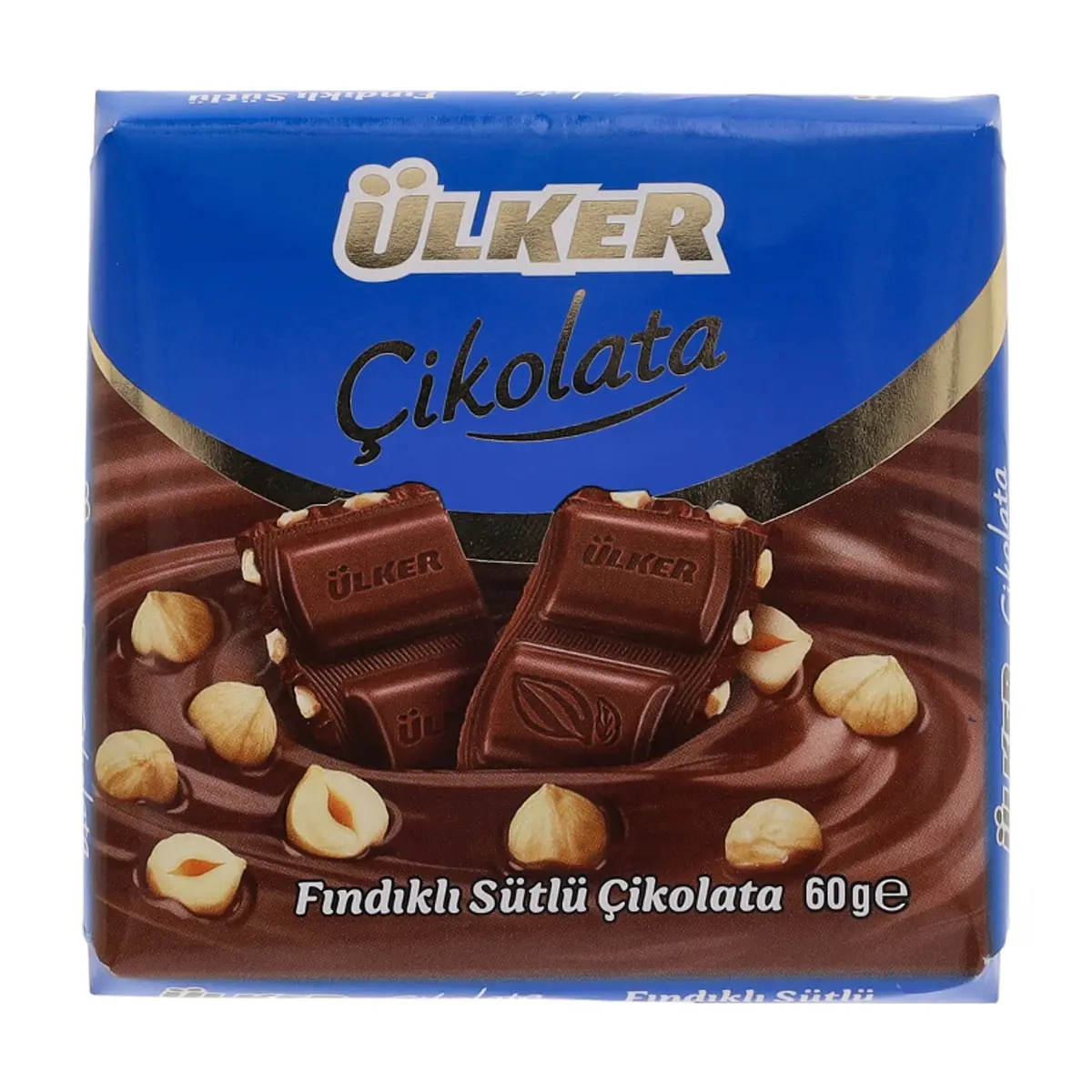 Barra de chocolate con avellanas Ülker (60 g / 2.13 oz)