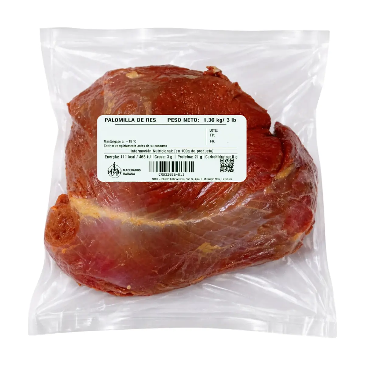 Palomilla de res Macerados Habana (1.36 kg / 3 lb)