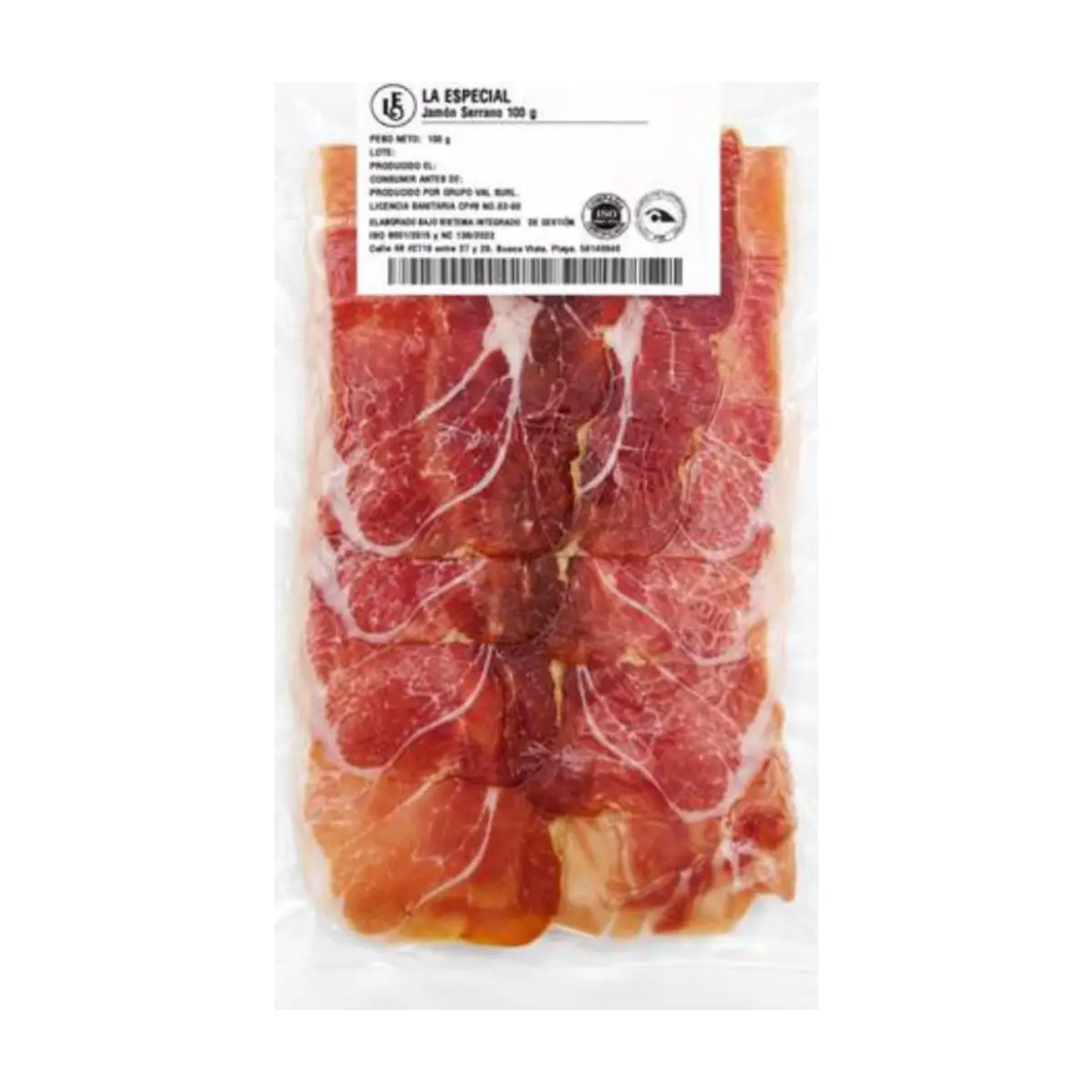 Jamón serrano La Especial (100 g / 3.52 oz)
