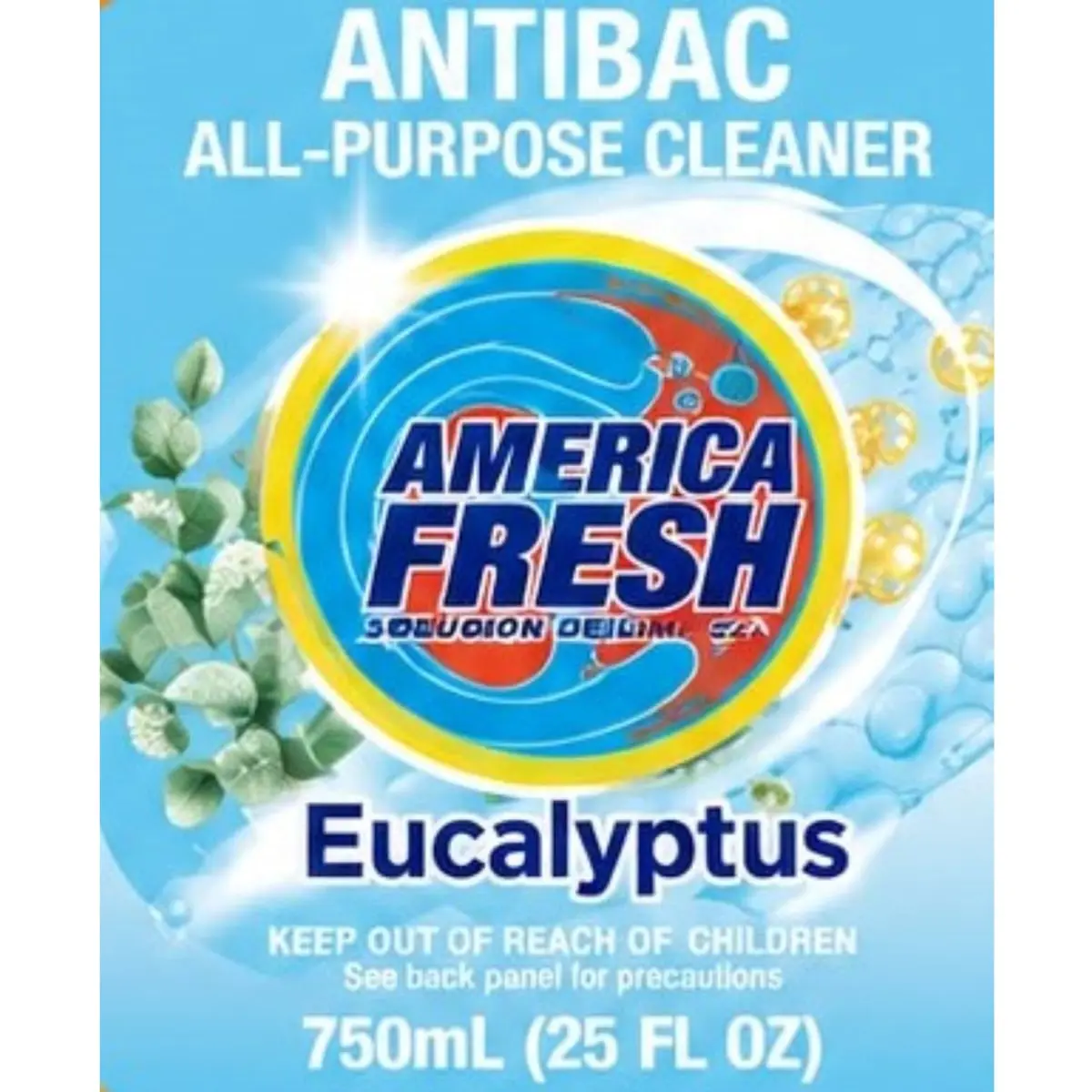 Limpiador de eucalipto antibacteriano para bañaderas y azulejos America Fresh (750 ml / 25.36 fl oz) - Miniatura 2