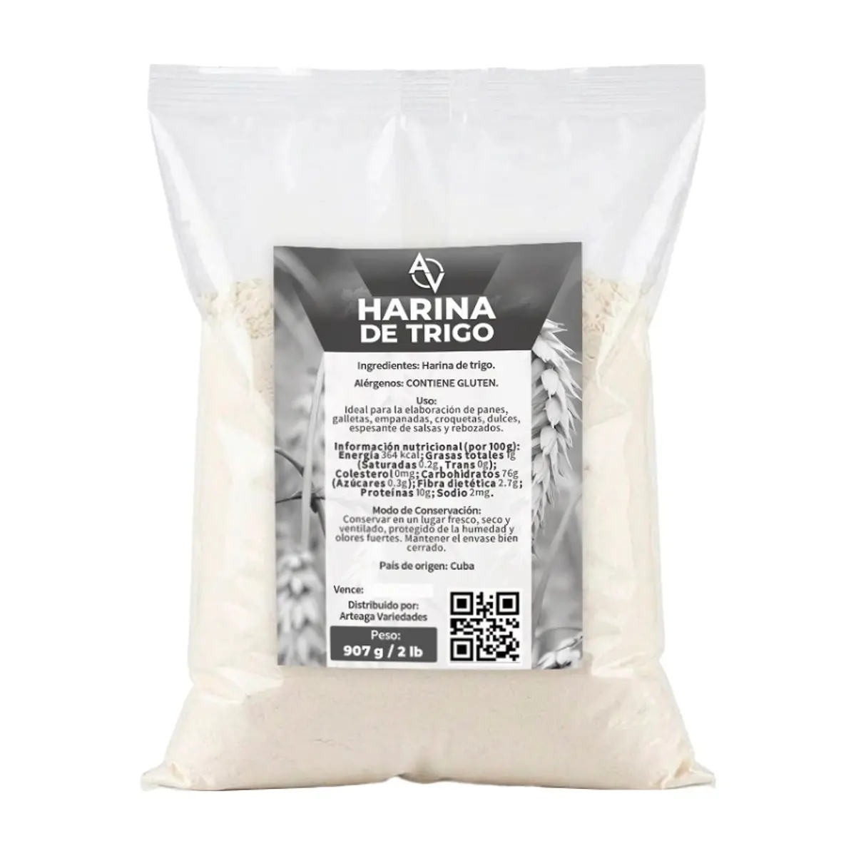 Harina de trigo Arteaga Variedades (907 g / 2 lb) - Imagen 1