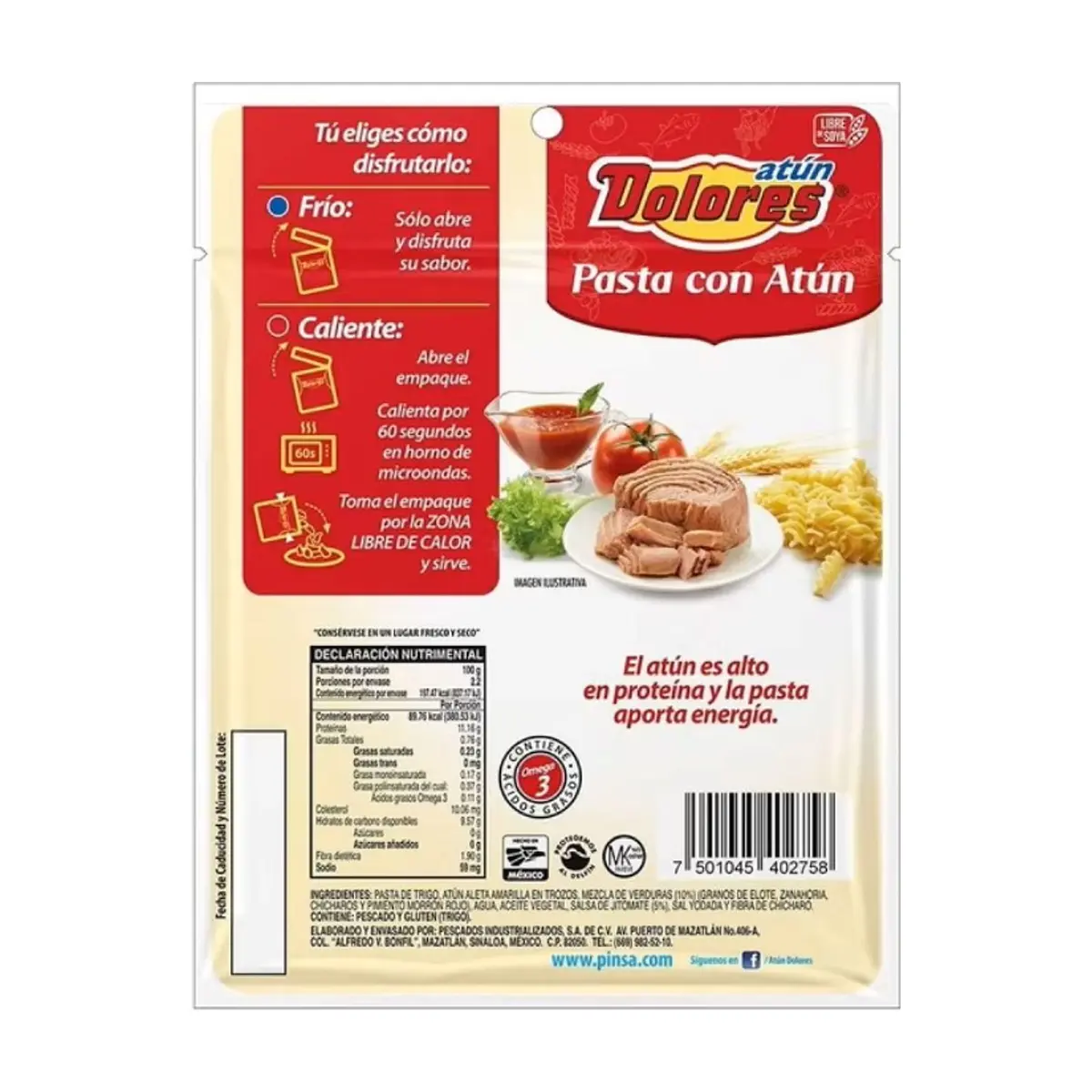 Pasta con atún Dolores (220 g / 7.76 oz) - Thumbnail 2
