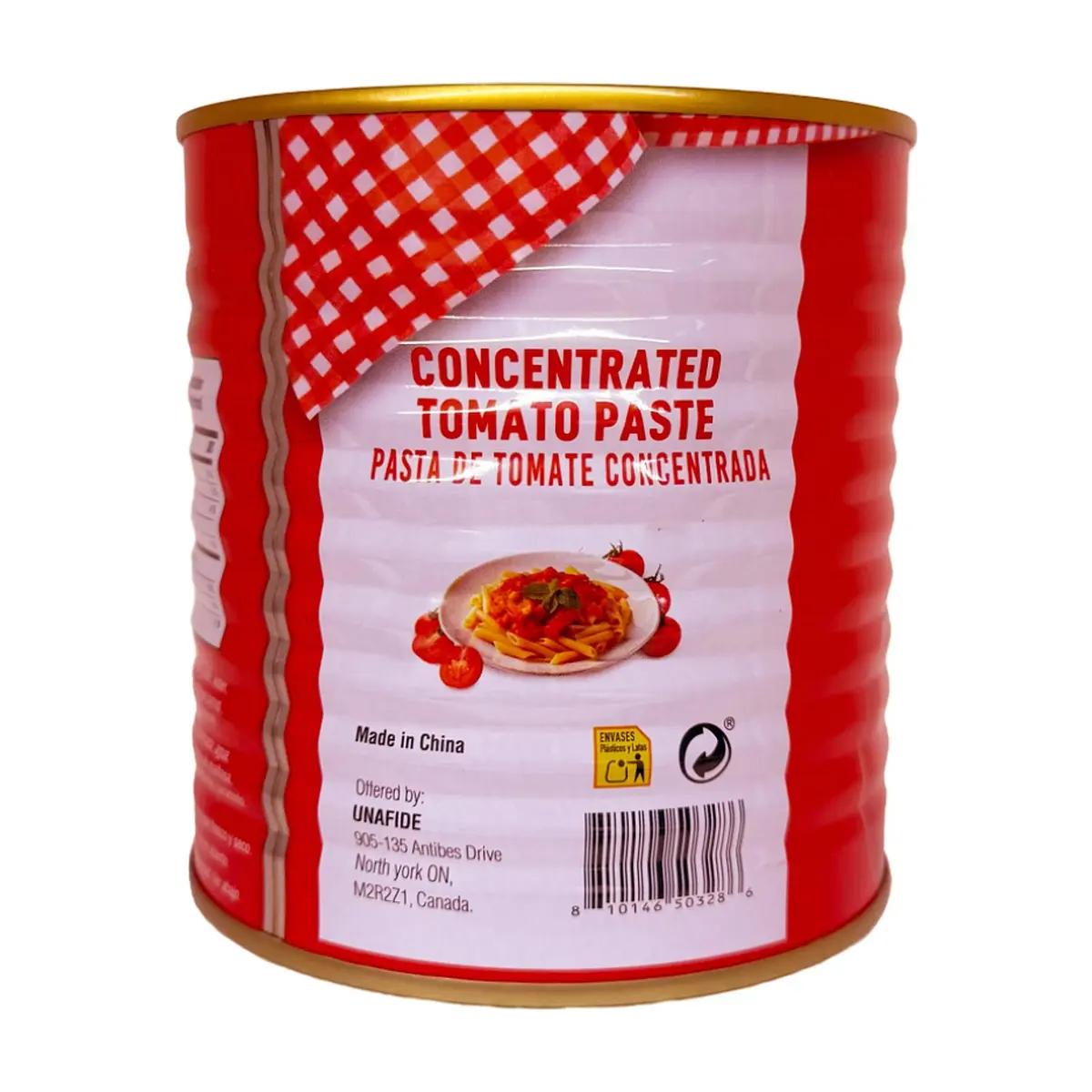 YEYA Concentrated Tomato Paste (6 x 800 g / 1.76 lb) - Thumbnail 3