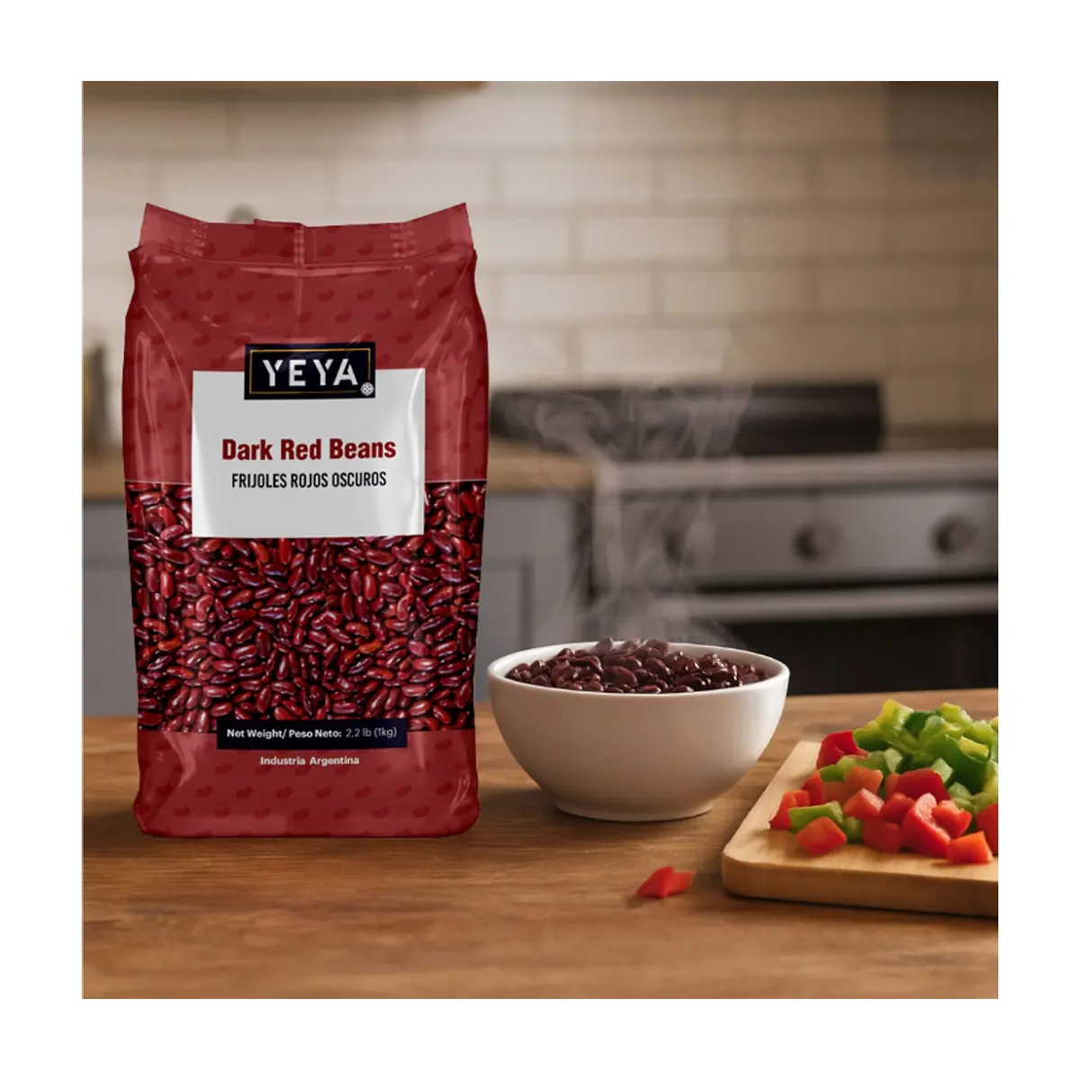 Yeya Red Beans (3 x 1 kg / 2.2 lb) - Thumbnail 3