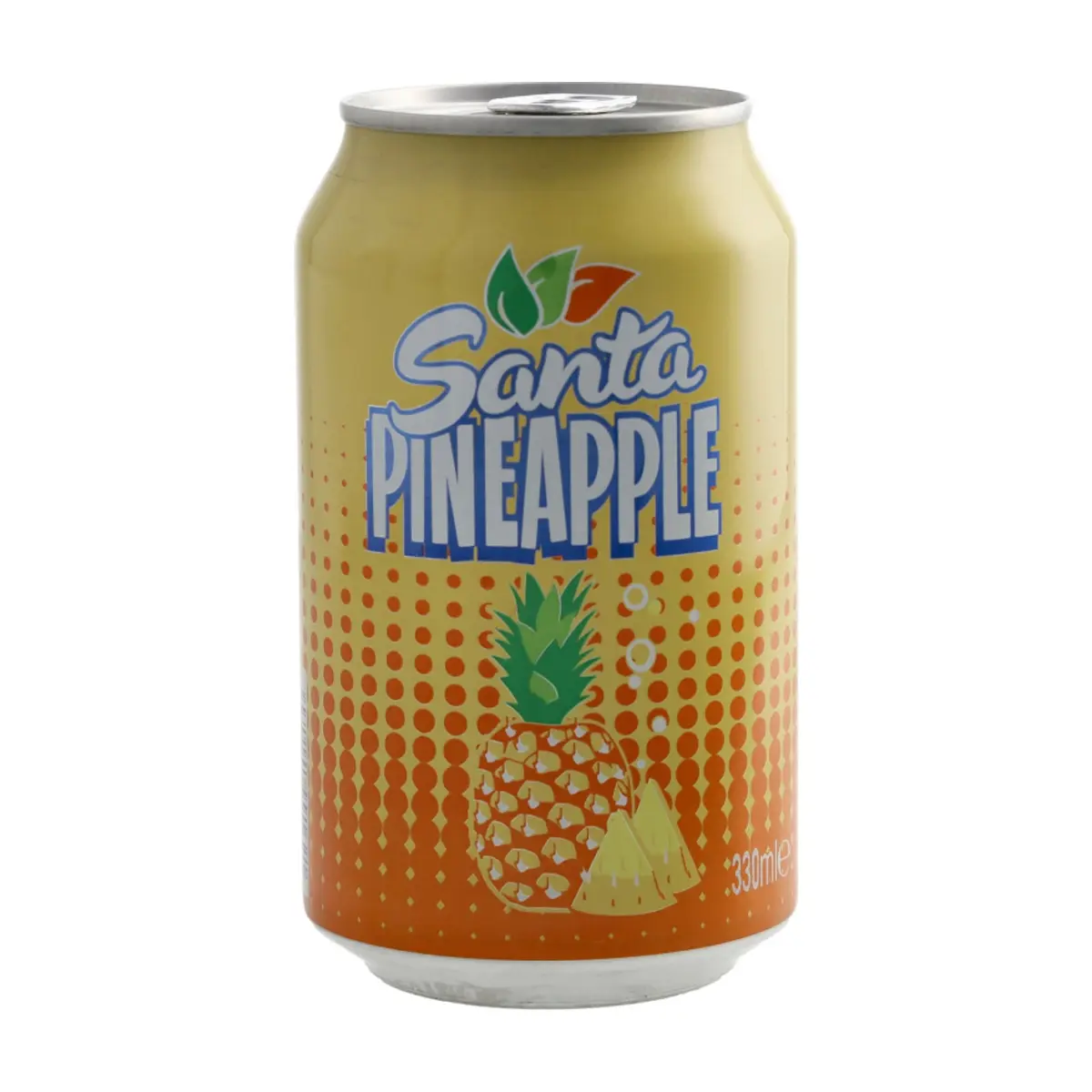 Refresco gaseado de piña Santa (330 ml)