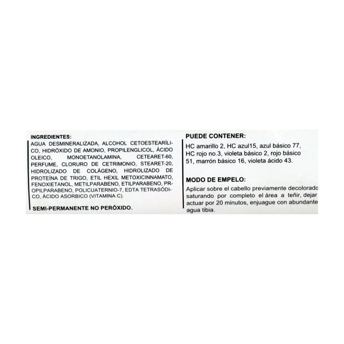 Tinte en crema para el cabello funny azul Kolor Shot (90 g / 3.17 oz) - Thumbnail 2