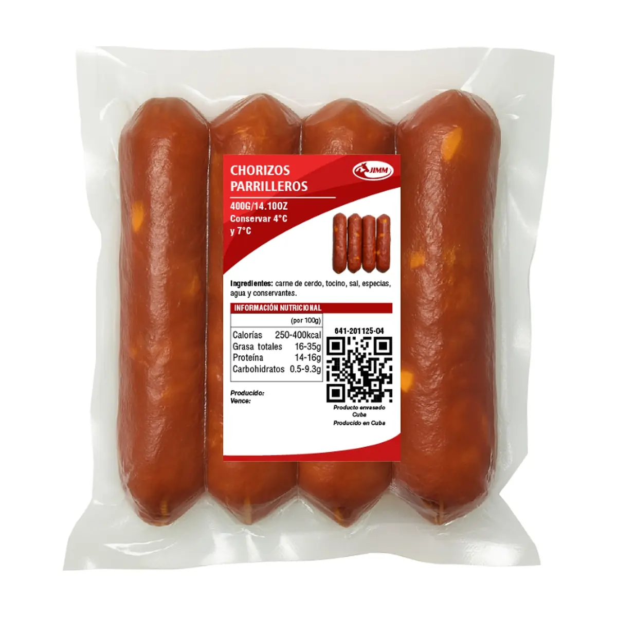 Chorizos parrilleros Jimm (400 g / 14.10 oz) - Miniatura 1