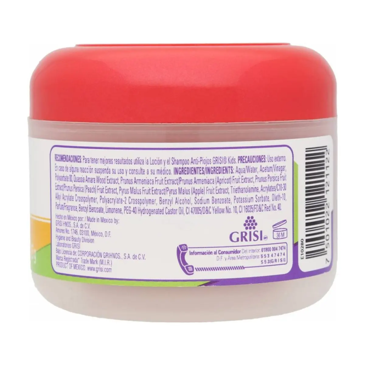 Gel infantil anti piojos Grisi (115 g / 4.05 oz) - Thumbnail 4