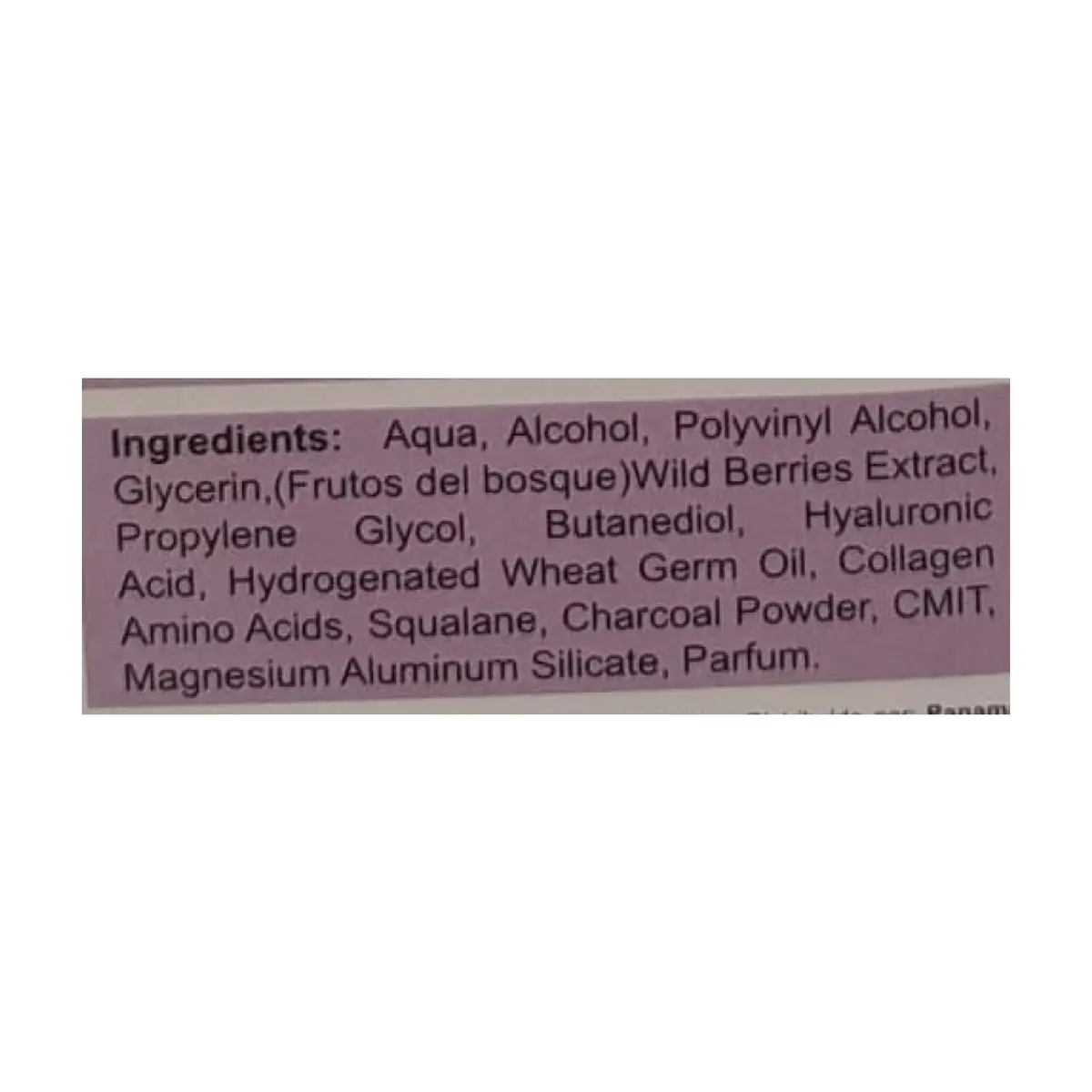 Aclarador facial -máscara- negra con extracto de frutos del bosque NNP (120 g / 4.23 oz) - Thumbnail 3