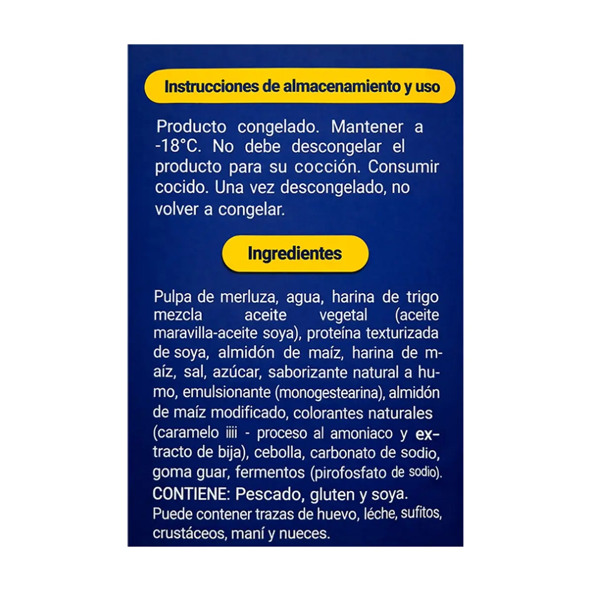 Pececitos -nuggets- de merluza El Golfo (400 g / 14.1 oz) - Miniatura 4