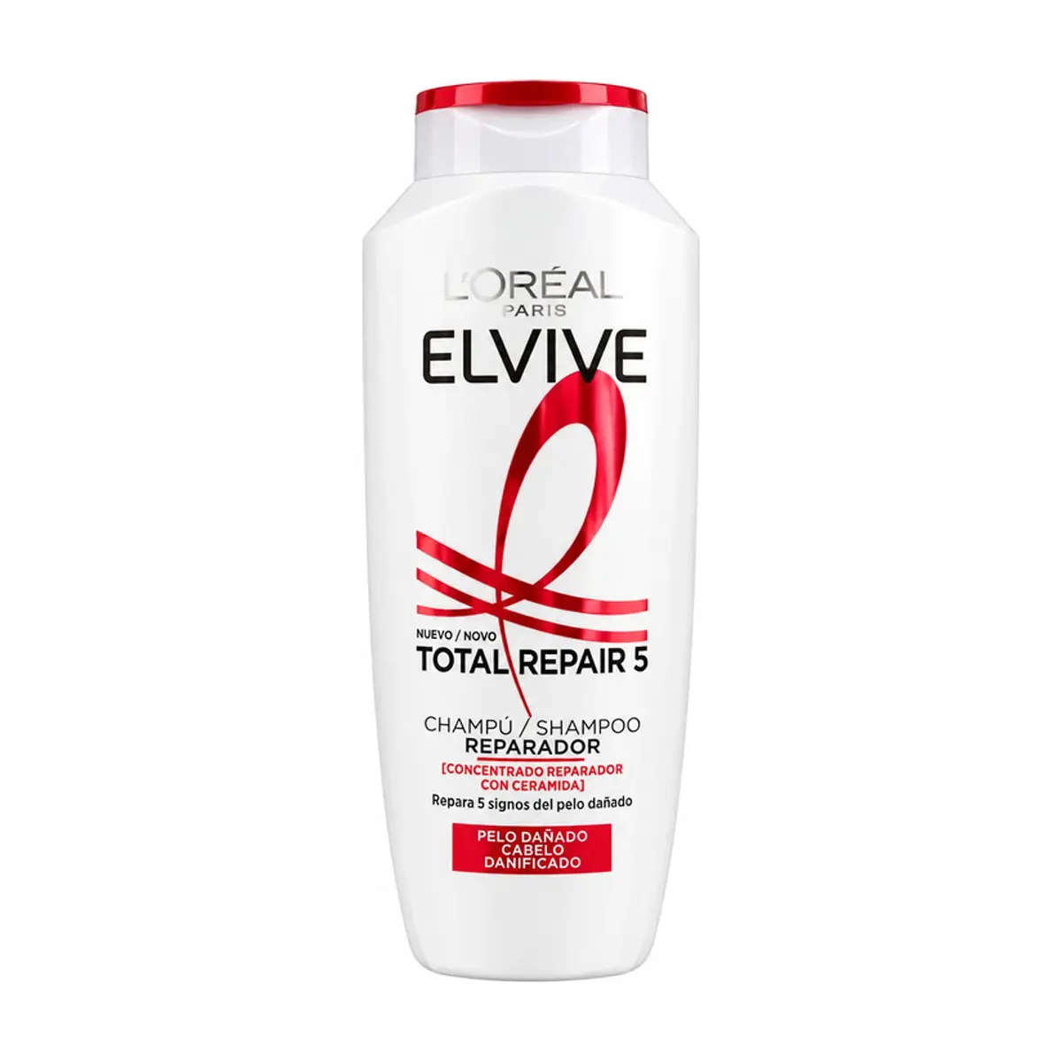 Champú Reparador Elvive Total Repair 5 de L'Oréal Paris (400 ml)
