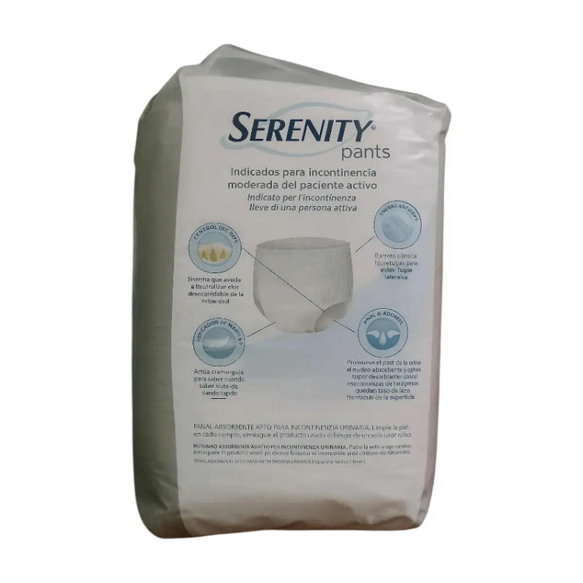 Pañales desechables para adultos Serenity Pants día talla L (10 U) - Miniatura 2