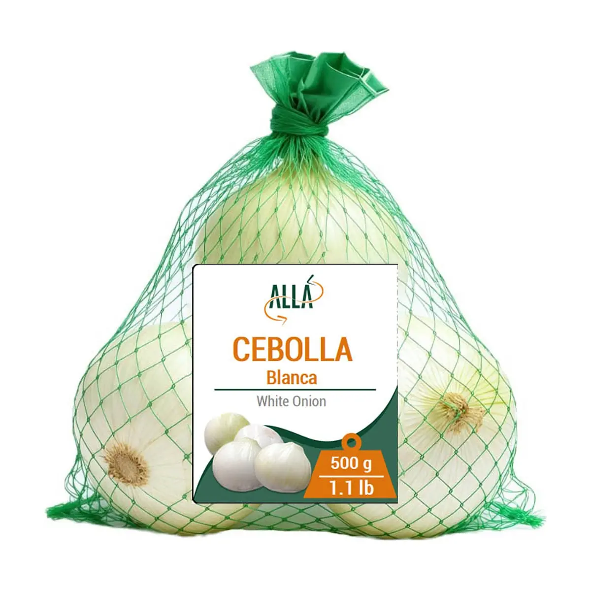 Cebolla blanca ALLÁ (500 g / 1.1 lb) - Miniatura 2