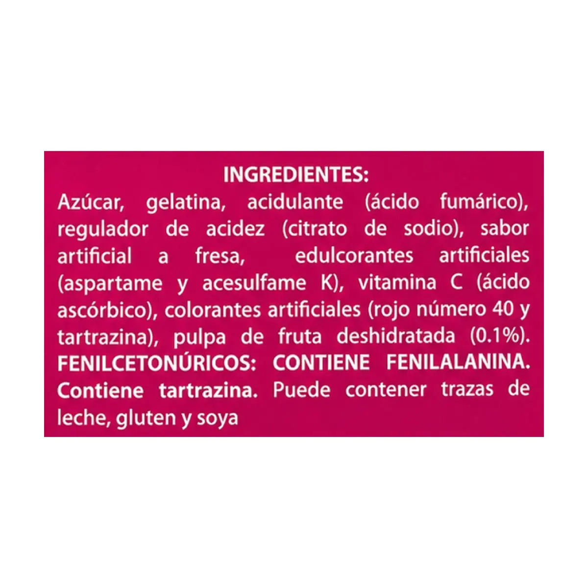 Gelatina sabor fresa Boom (40 g / 1.4 oz) - Thumbnail 3