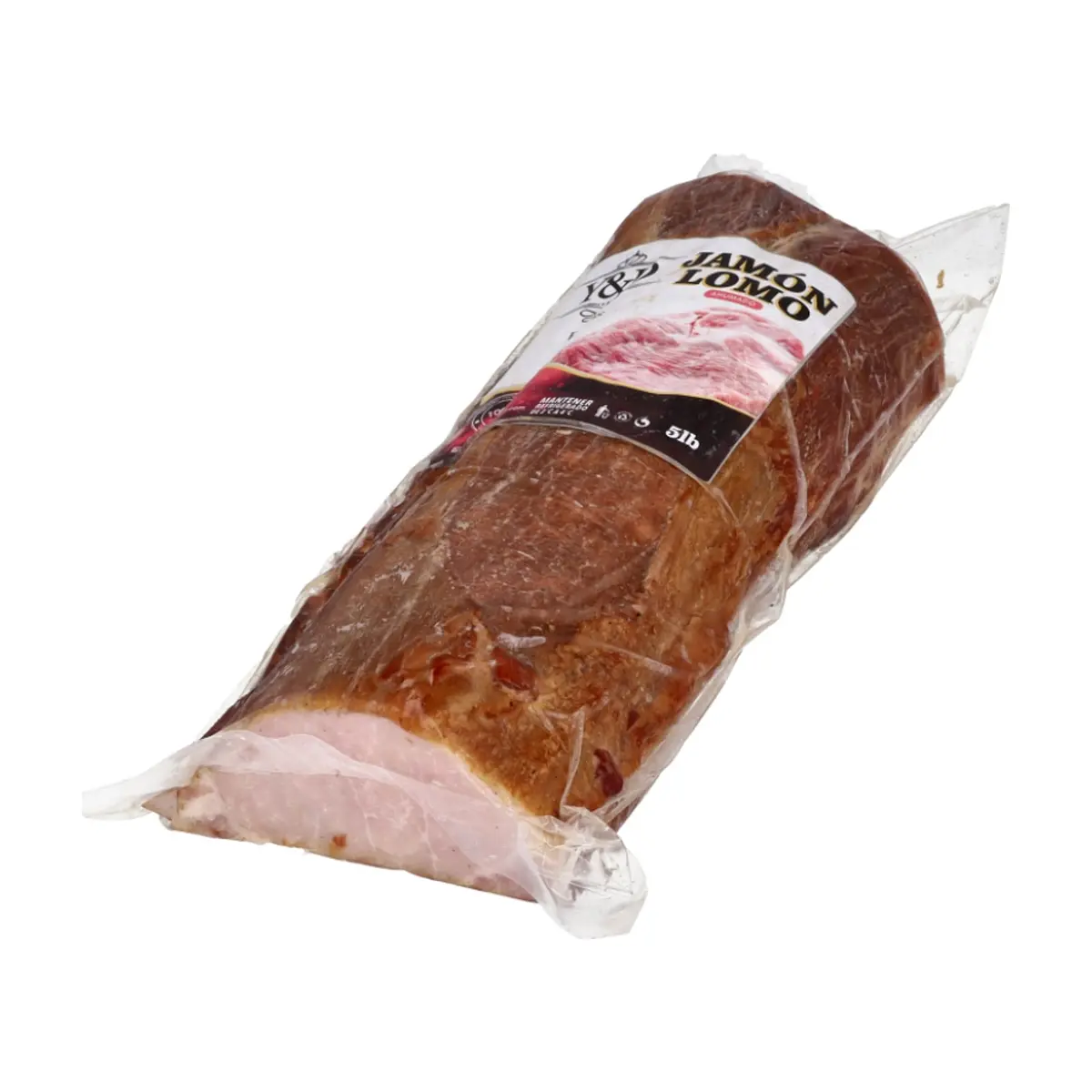 Jamón de lomo ahumado Y&D Ricos (2.27 kg / 5 lb)