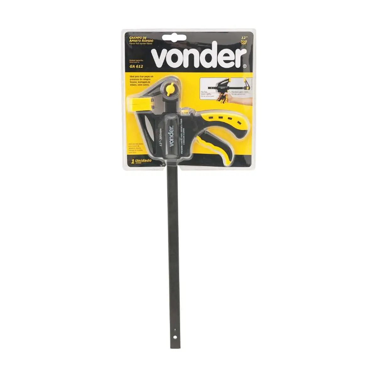 Abrazadera de sargento 12" Vonder - Thumbnail 5