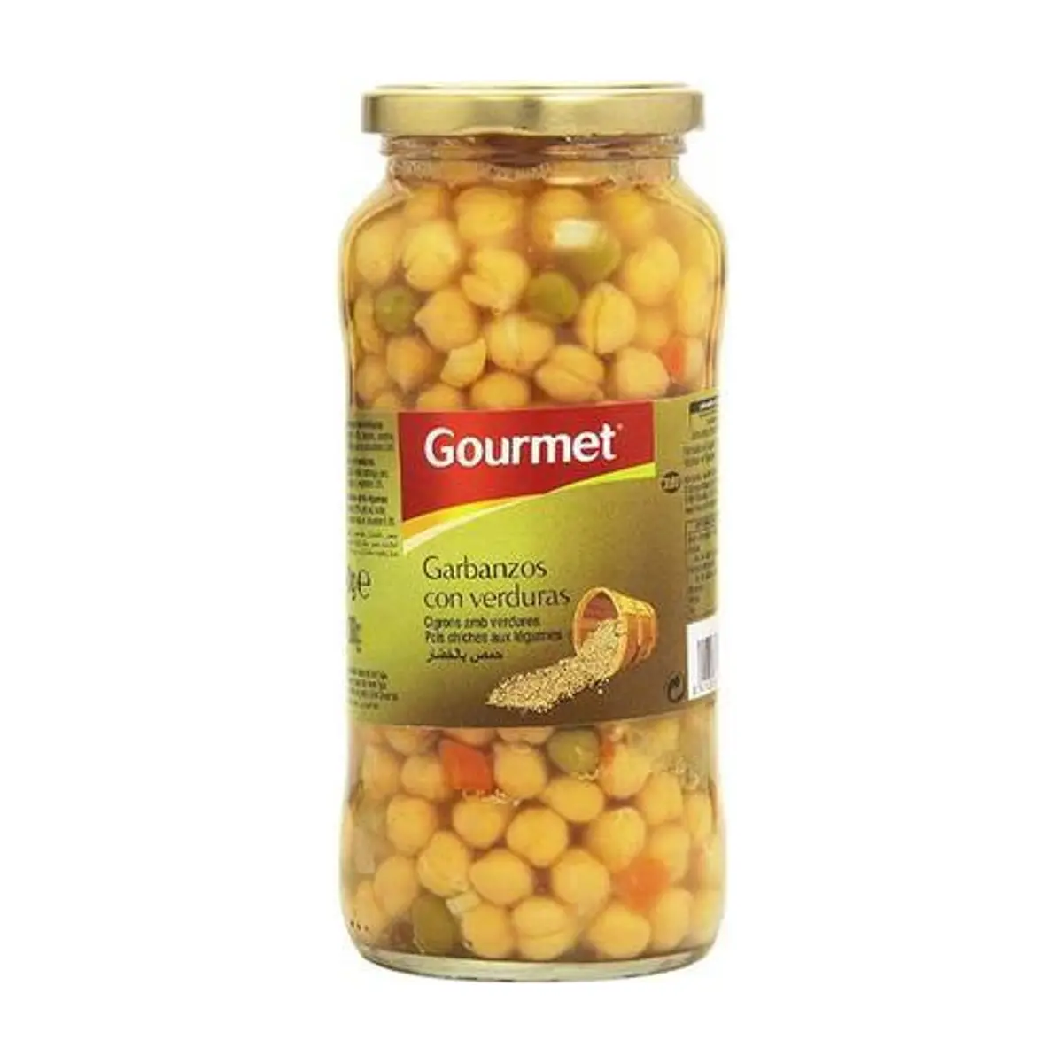 Garbanzo Gourmet con Verduras (540 gr) FCO