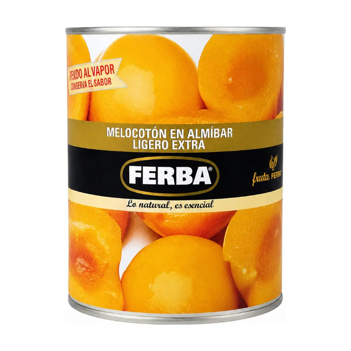 Melocotón en almíbar ligero Ferba (840 g / 1.85 lb)