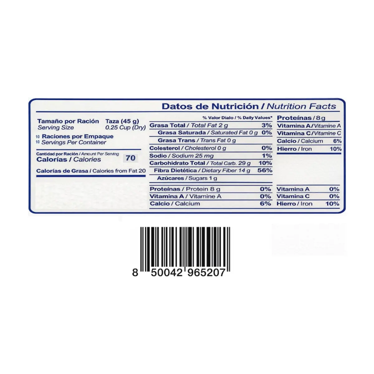 Frijoles negros Del Campo (454 g / 1 lb) - Thumbnail 3