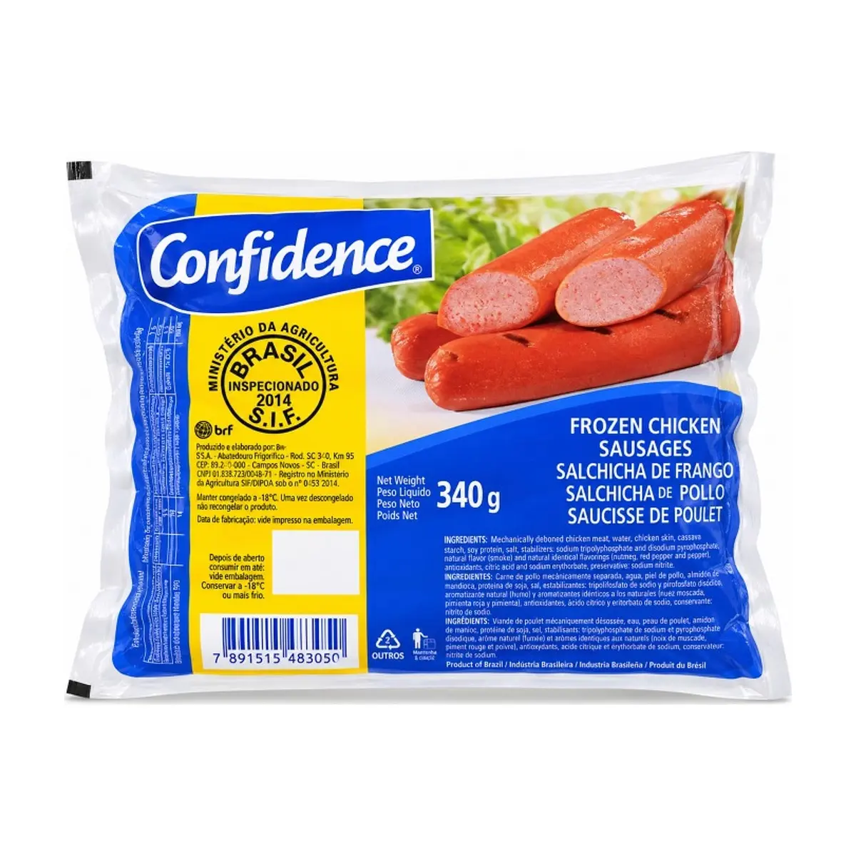 Confidence Chicken Sausages (4 x 340 g / 12 oz) - Thumbnail 3
