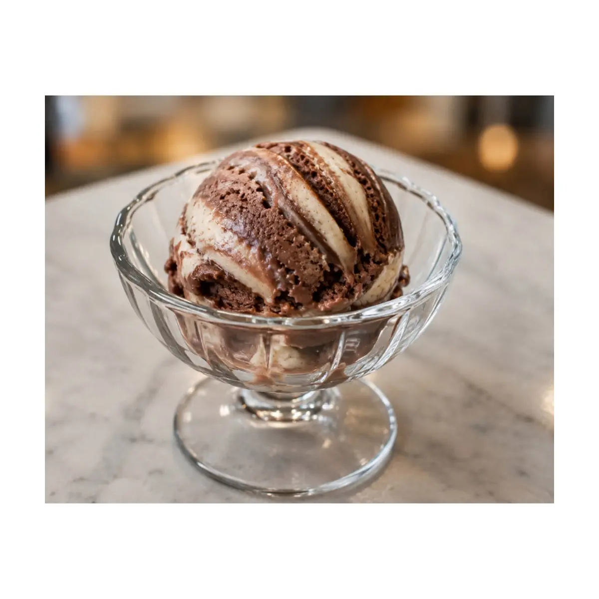 Helado doble crema sabor chocolate y almendras Alask (4 L) - Thumbnail 4