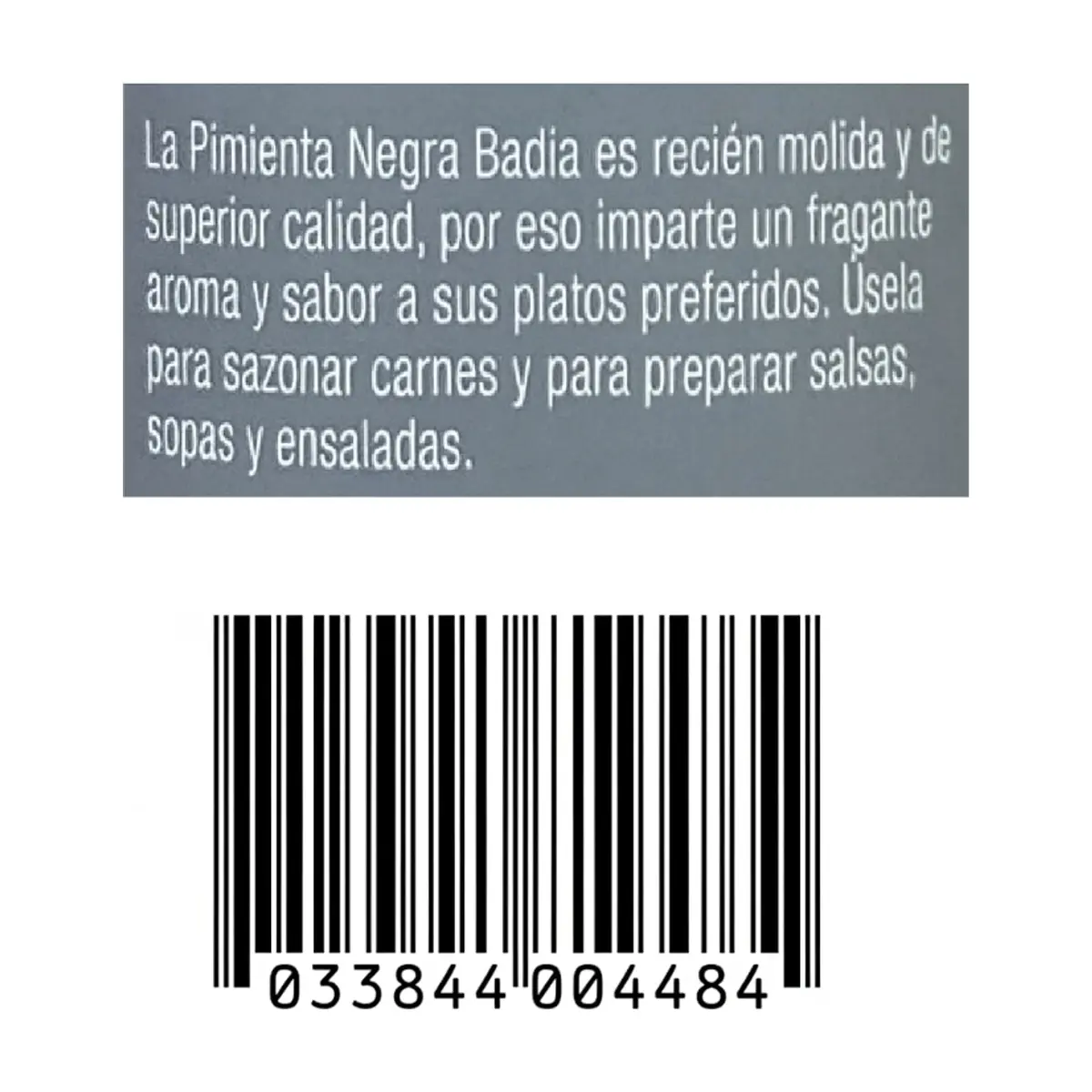 Pimienta negra molida Badia (56.7 g / 2 oz) - Thumbnail 5