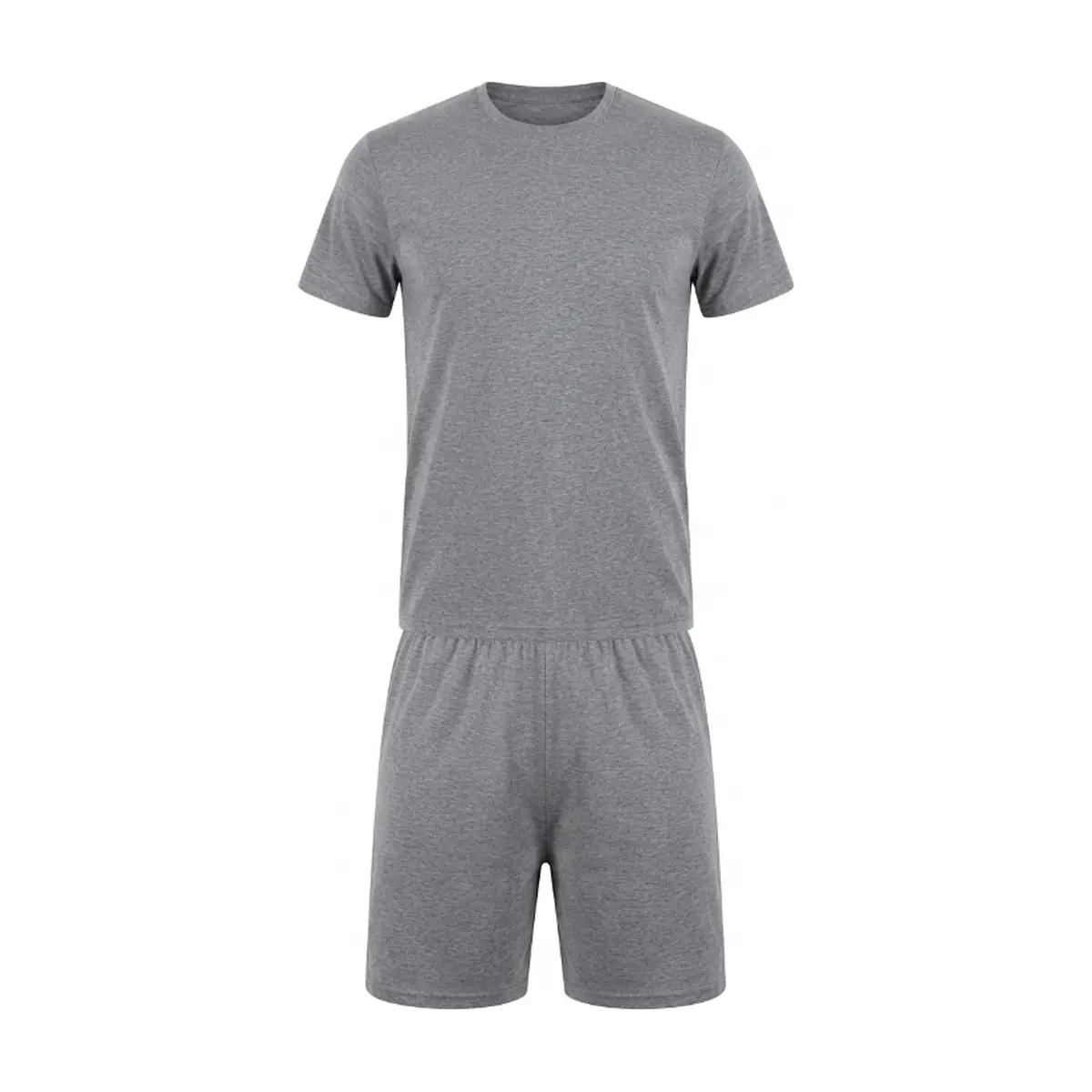 Conjunto de pulóver y shorts masculinos grises Torbex (talla única) - Imagen 1