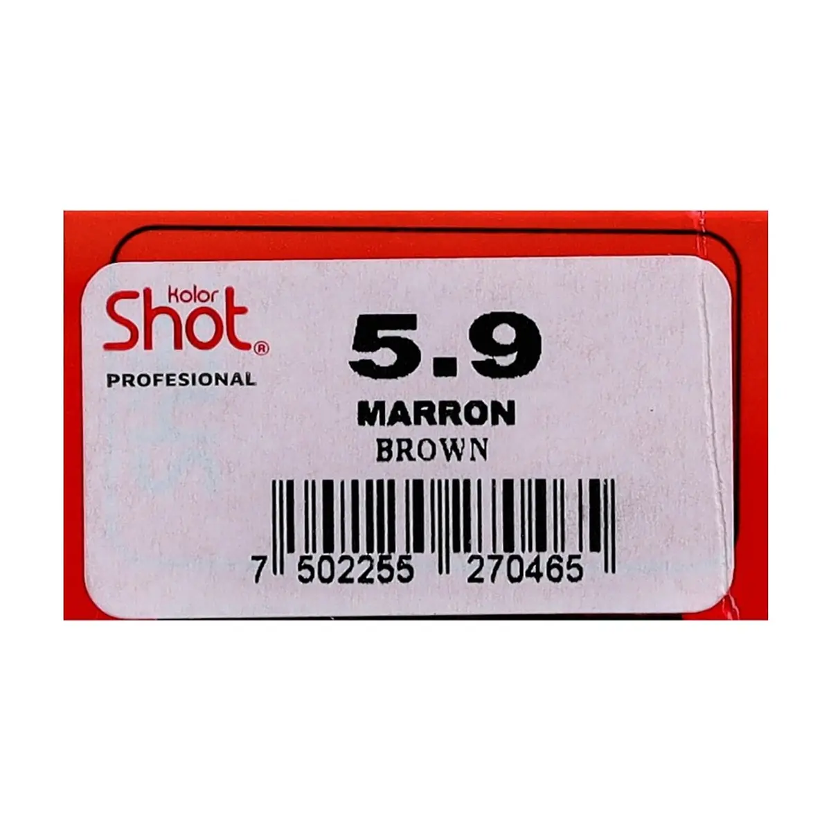Tinte en crema marrón Kolor Shot 5.9 (90 g / 3.17 oz) - Thumbnail 2