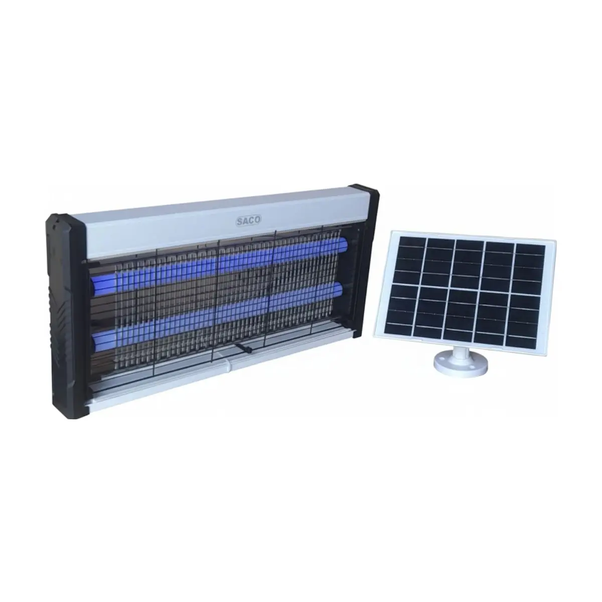 Lámpara antimosquitos 10 W con panel solar Saco 04-FR-34271