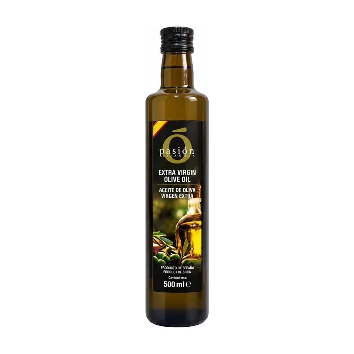 Aceite de Oliva Virgen Extra (500ml) PASIÓN ESPAÑOLA - Imagen 1
