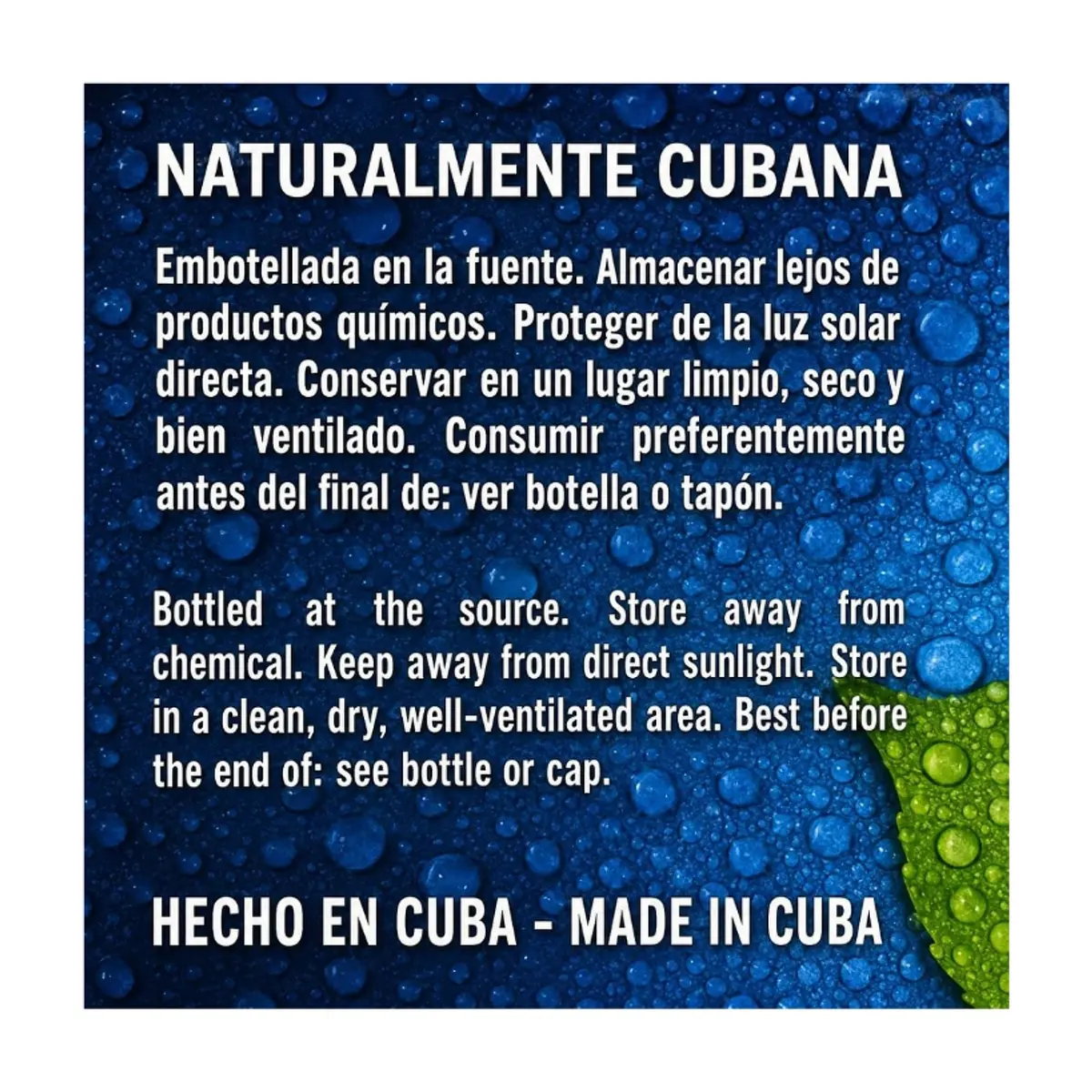 Agua mineral natural Ciego Montero (500 ml) - Miniatura 8
