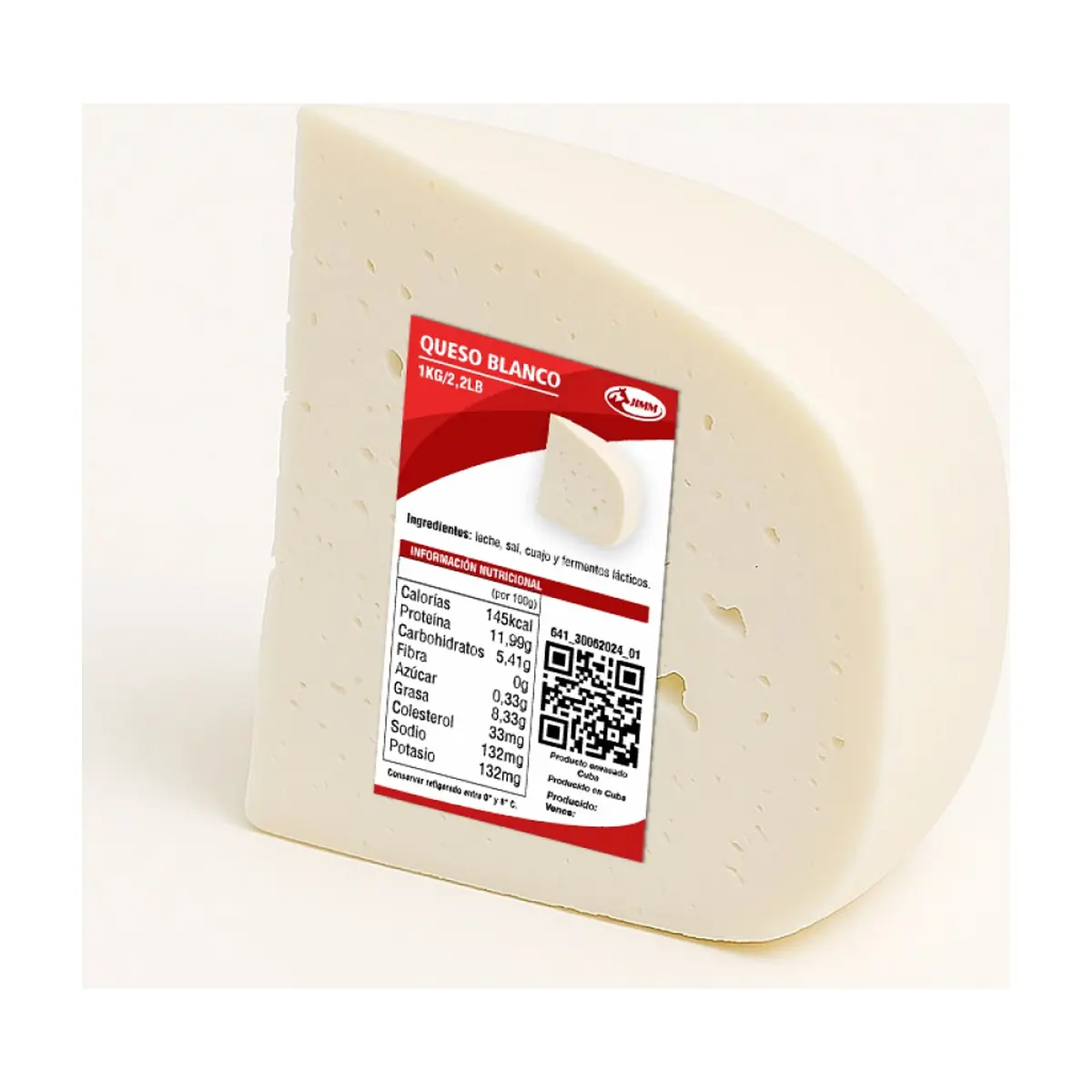 Queso blanco Jimm (1 kg / 2.2)