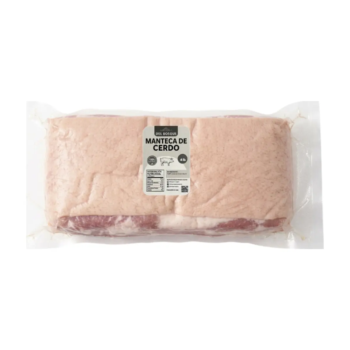 Manteca de cerdo Del Bosque (1.82 kg / 4 lb) - Miniatura 2