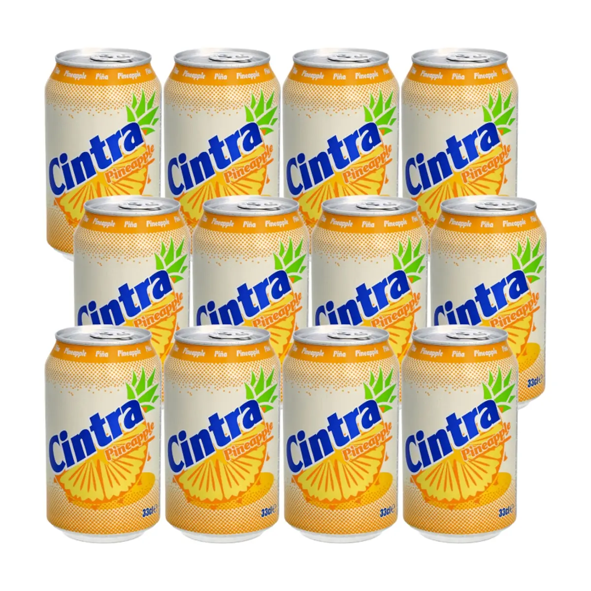 Refresco de piña Cintra (12 x 330 ml)