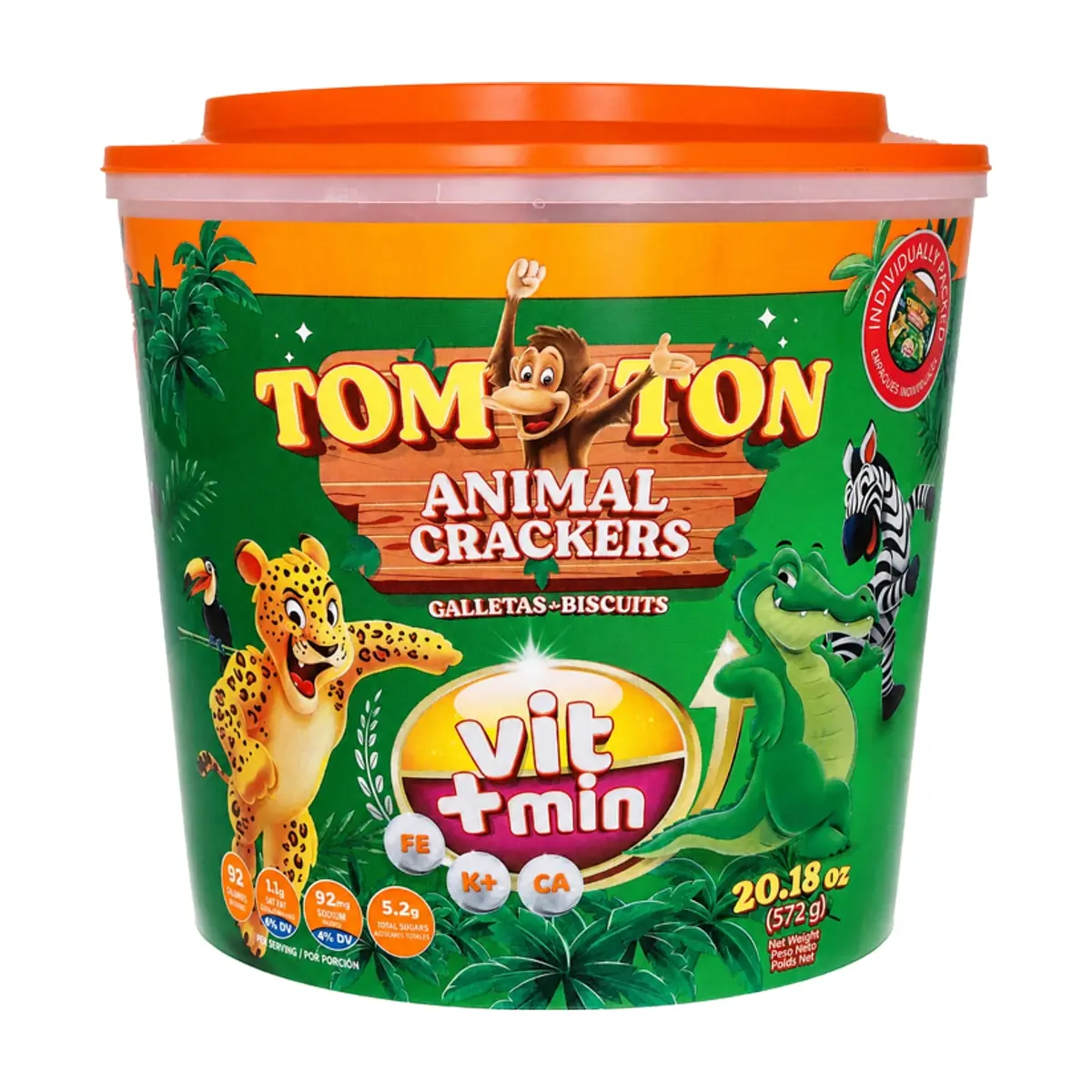Galletas con forma de animales Tom Ton (572 g / 20.18 oz)