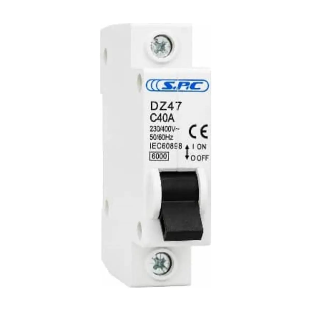 Interruptor automático unipolar DZ47 C63A S.P.C