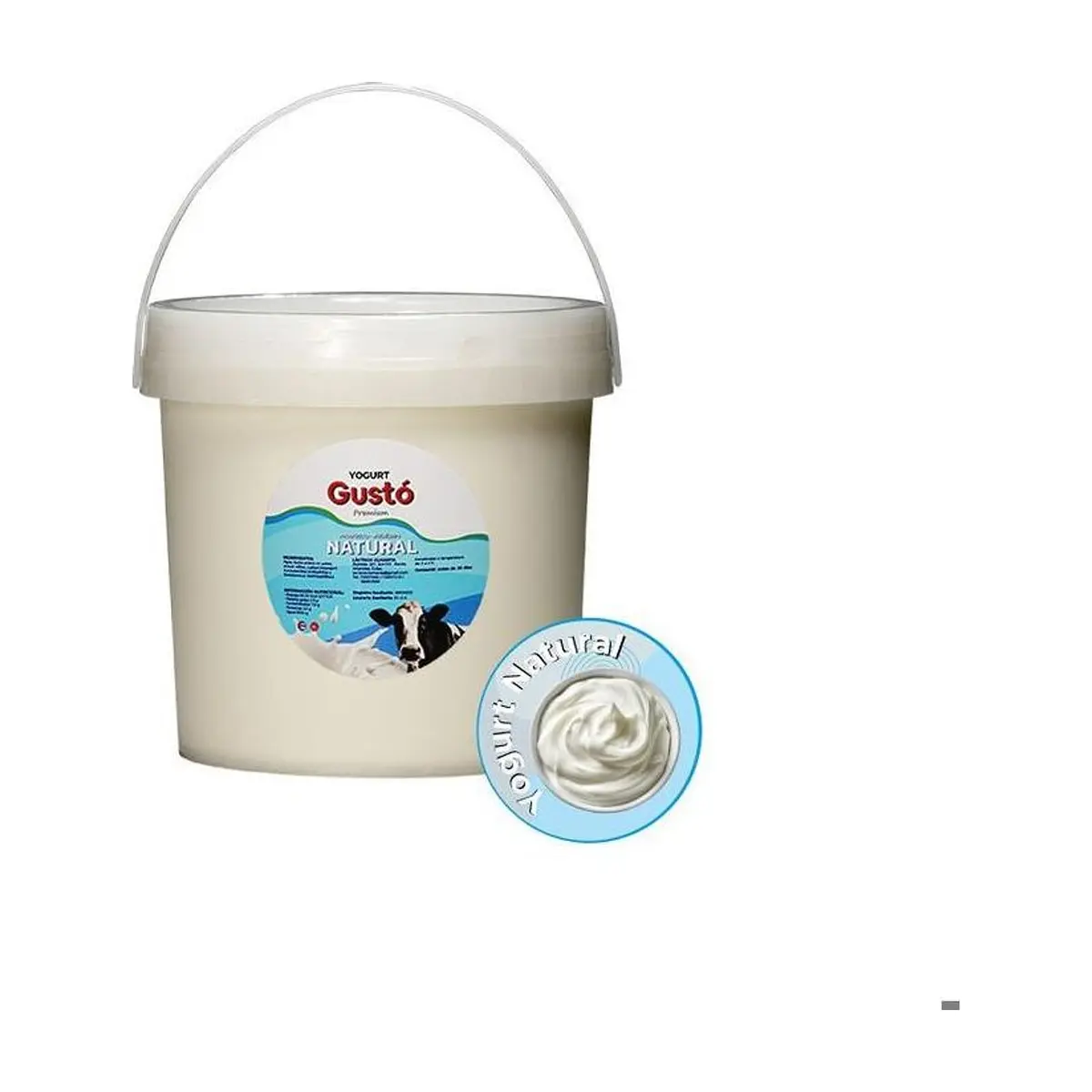 Yogurt Probiótico Natural Gustó Premium (4 L) - Thumbnail 5