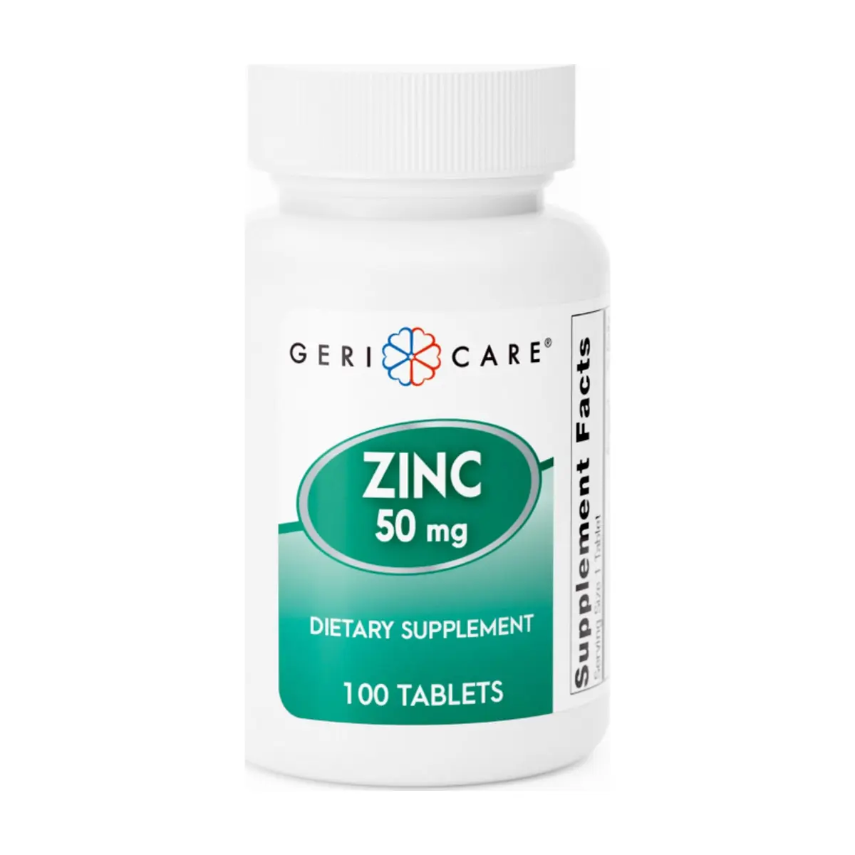 Zinc 50 mg Gericare (100 tabletas)