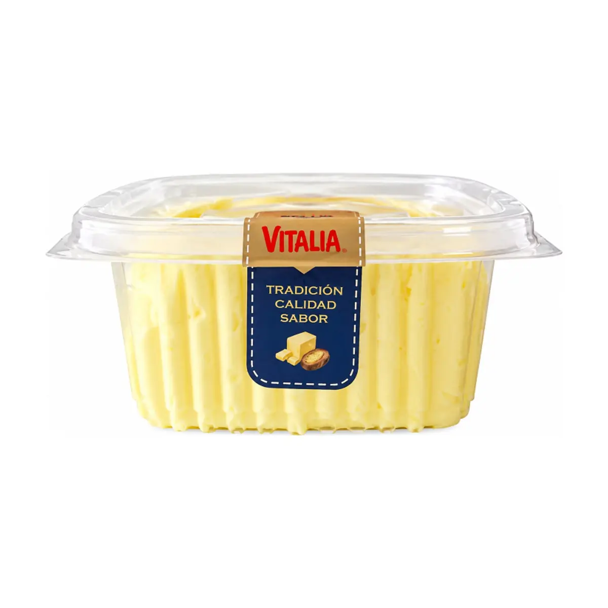 Mantequilla con sal Vitalia (200 g / 7.05 oz) - Miniatura 2