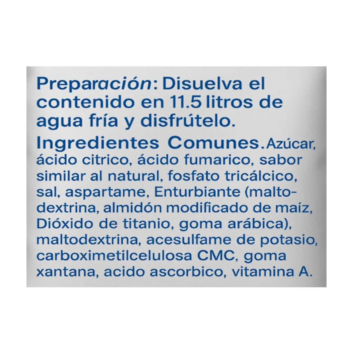 Refresco instantáneo sabor melocotón Piñata Suprema Coracan (900 g / 1.98 lb) - Miniatura 3