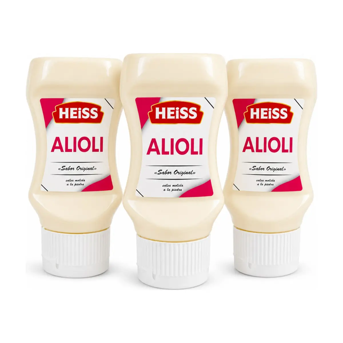 Mayonesa Alioli Heiss (3 x 260 g / 9.7 oz)